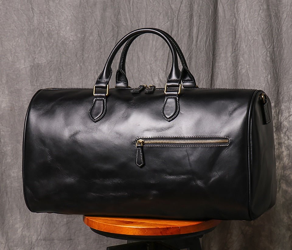 Weekender Leder Herren – Vintage Reisetasche aus Rindsleder