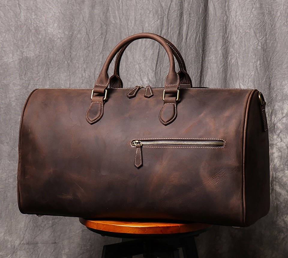 Weekender Leder Herren – Vintage Reisetasche aus Rindsleder