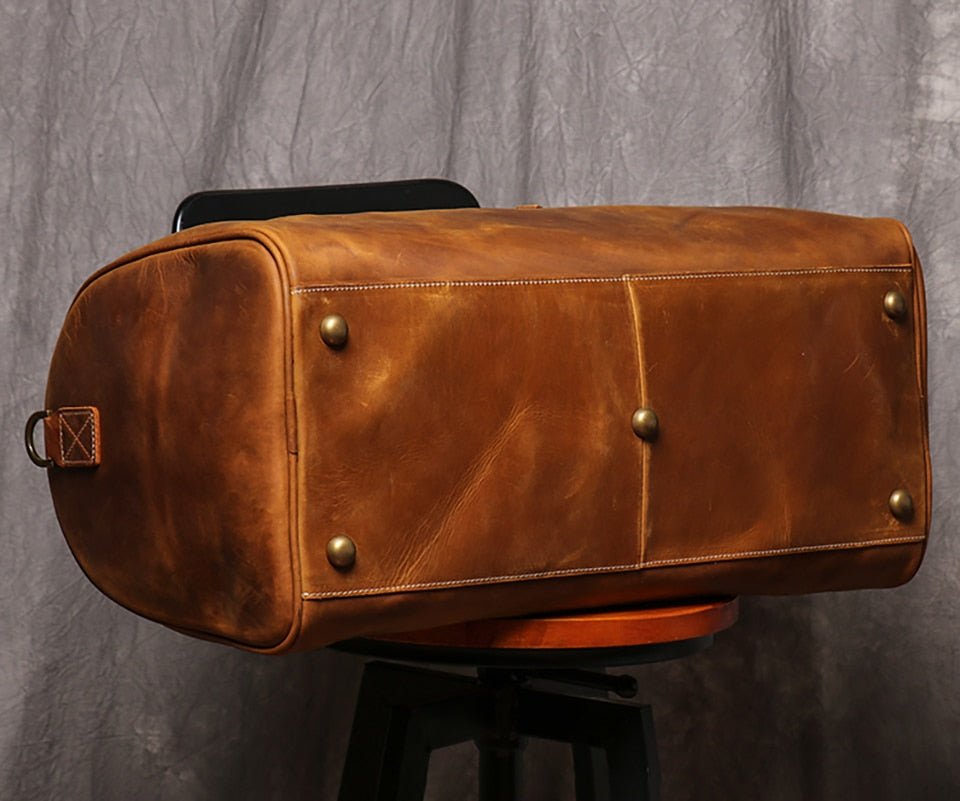 Weekender Leder Herren – Vintage Reisetasche aus Rindsleder