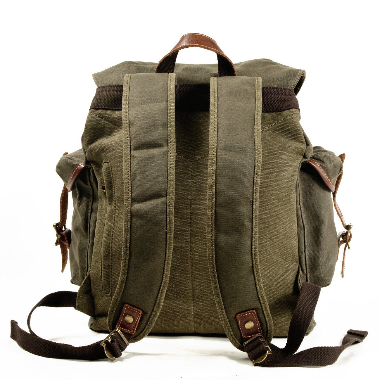 Vintage Canvas Rucksack für Damen & Herren – 30L Wanderrucksack