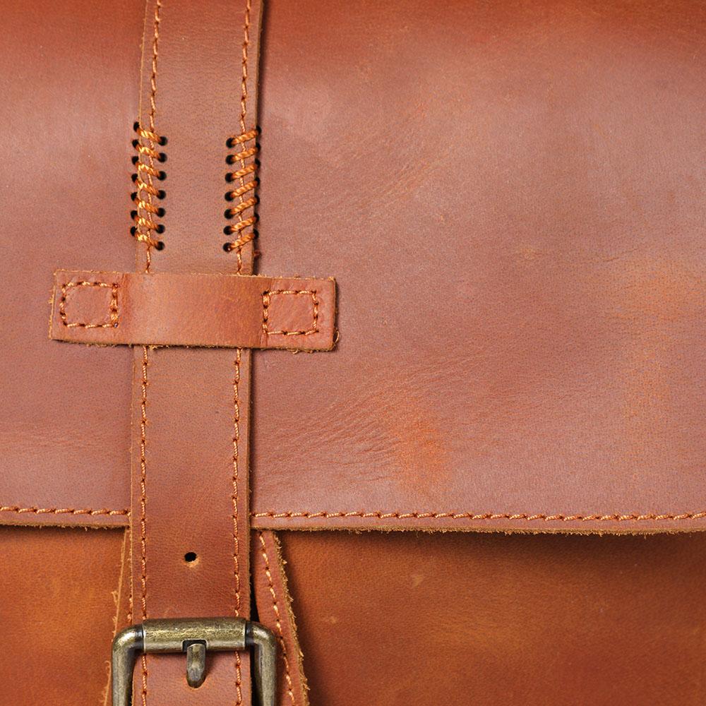 Tasche aus Leder – Vintage Laptoprucksack für Alltag & Reise