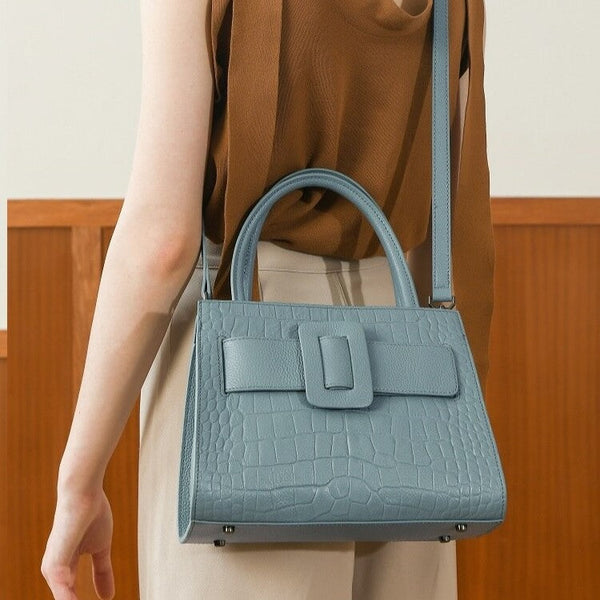 Luxuriöse Leder Schultertasche – Elegant & Vielseitig Kombinierbar