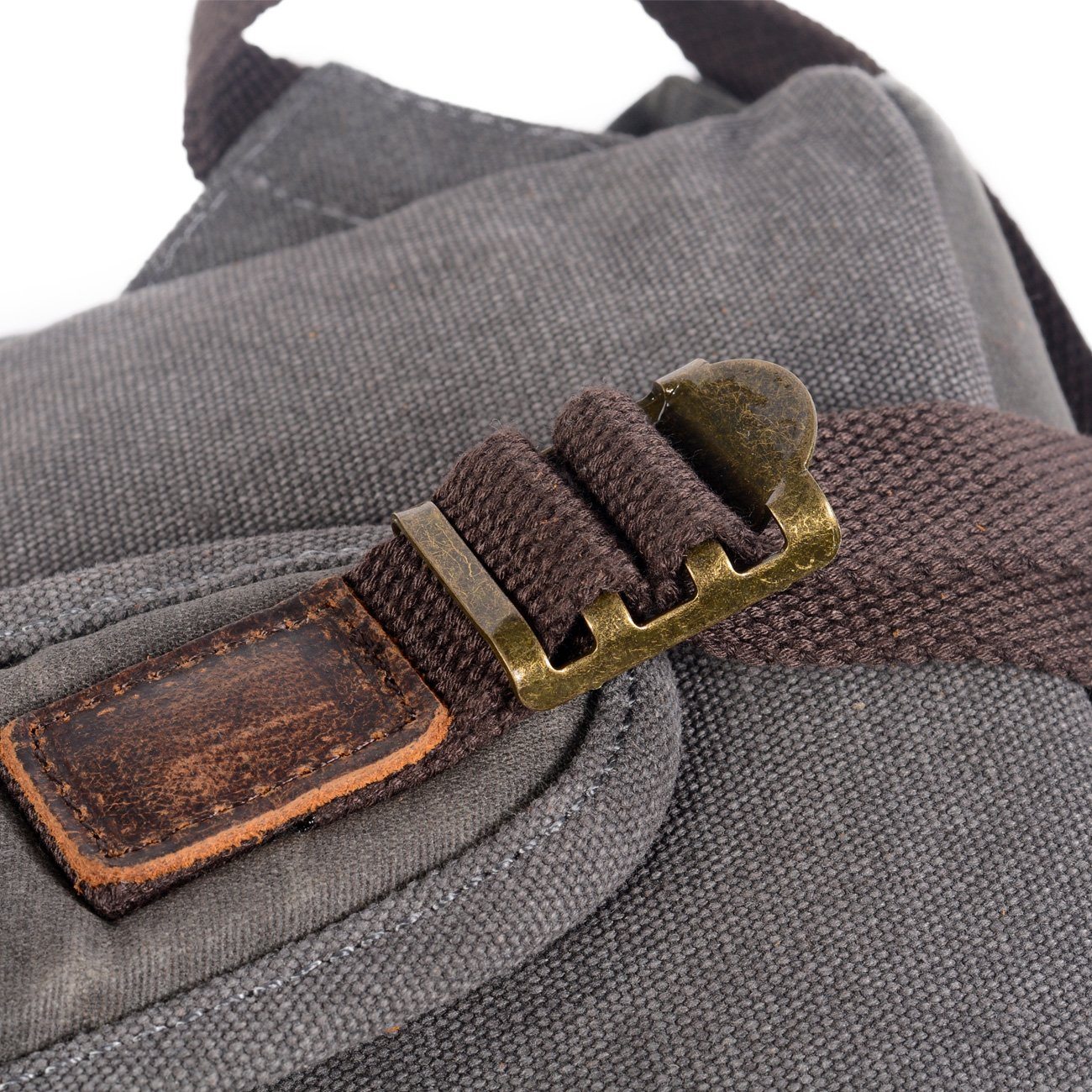 Vintage Rucksack Herren aus Canvas & Leder – Retro & Robust