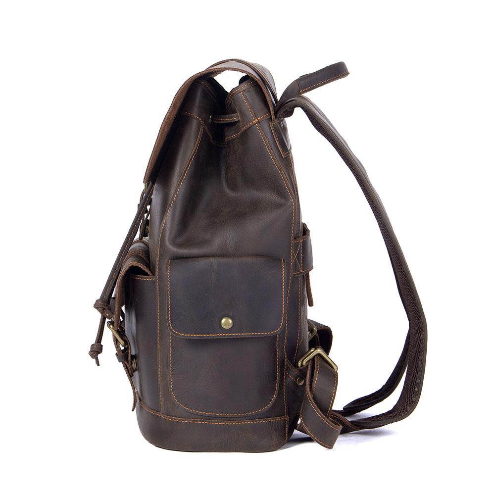 Tasche aus Leder – Vintage Laptoprucksack für Alltag & Reise