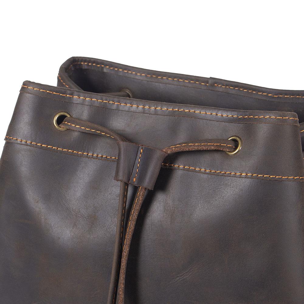 Tasche aus Leder – Vintage Laptoprucksack für Alltag & Reise
