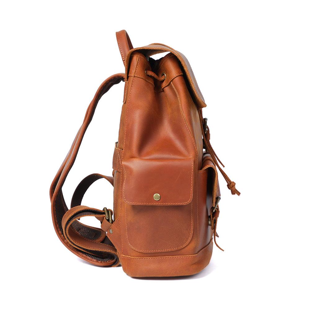 Tasche aus Leder – Vintage Laptoprucksack für Alltag & Reise