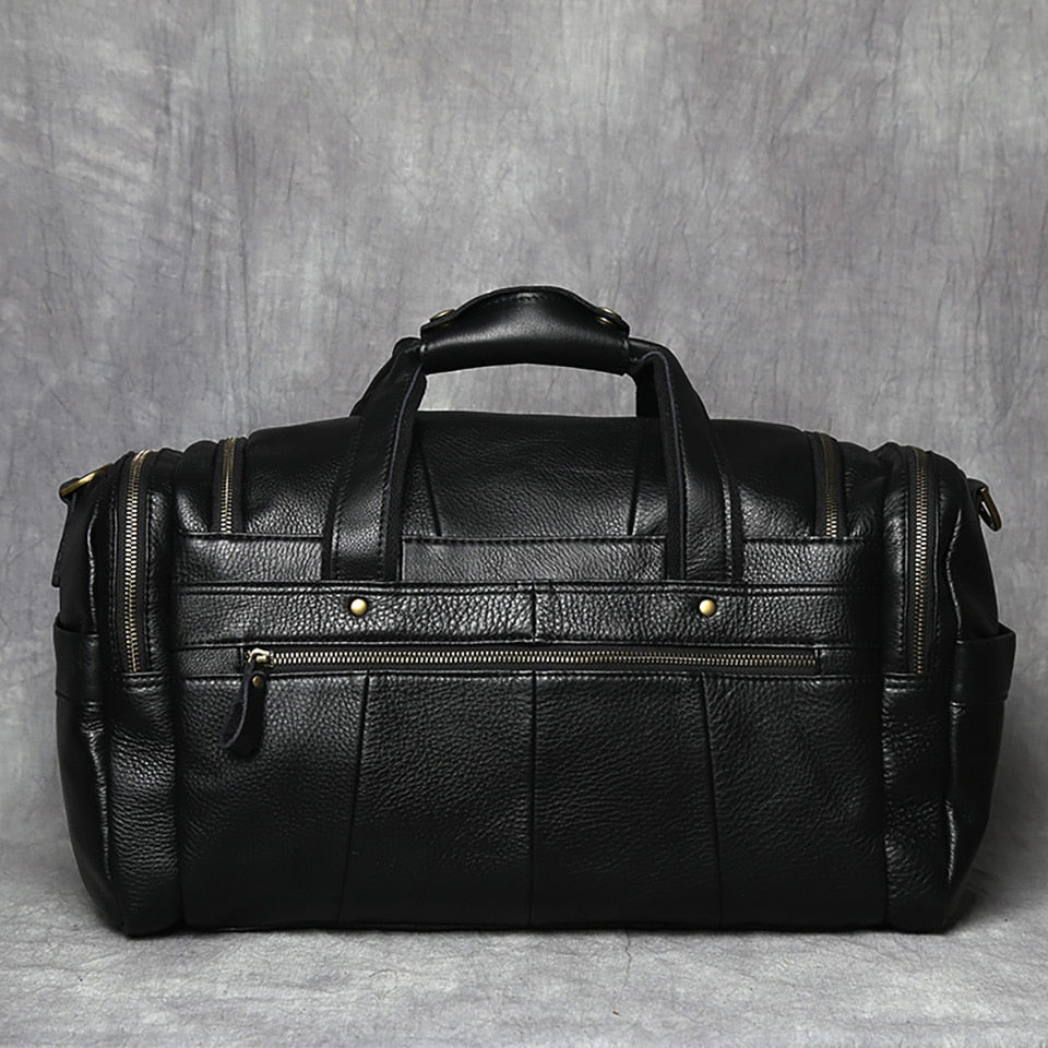 Weekender Leder – Vintage Reisetasche aus Rindsleder für Herren