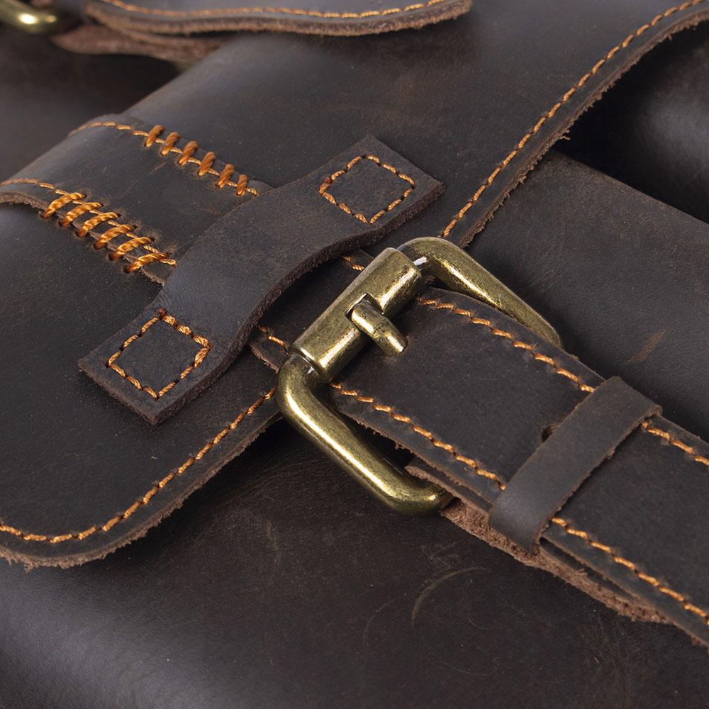 Tasche aus Leder – Vintage Laptoprucksack für Alltag & Reise