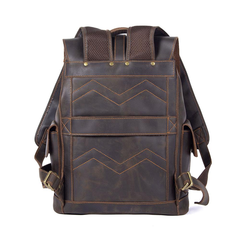 Tasche aus Leder – Vintage Laptoprucksack für Alltag & Reise