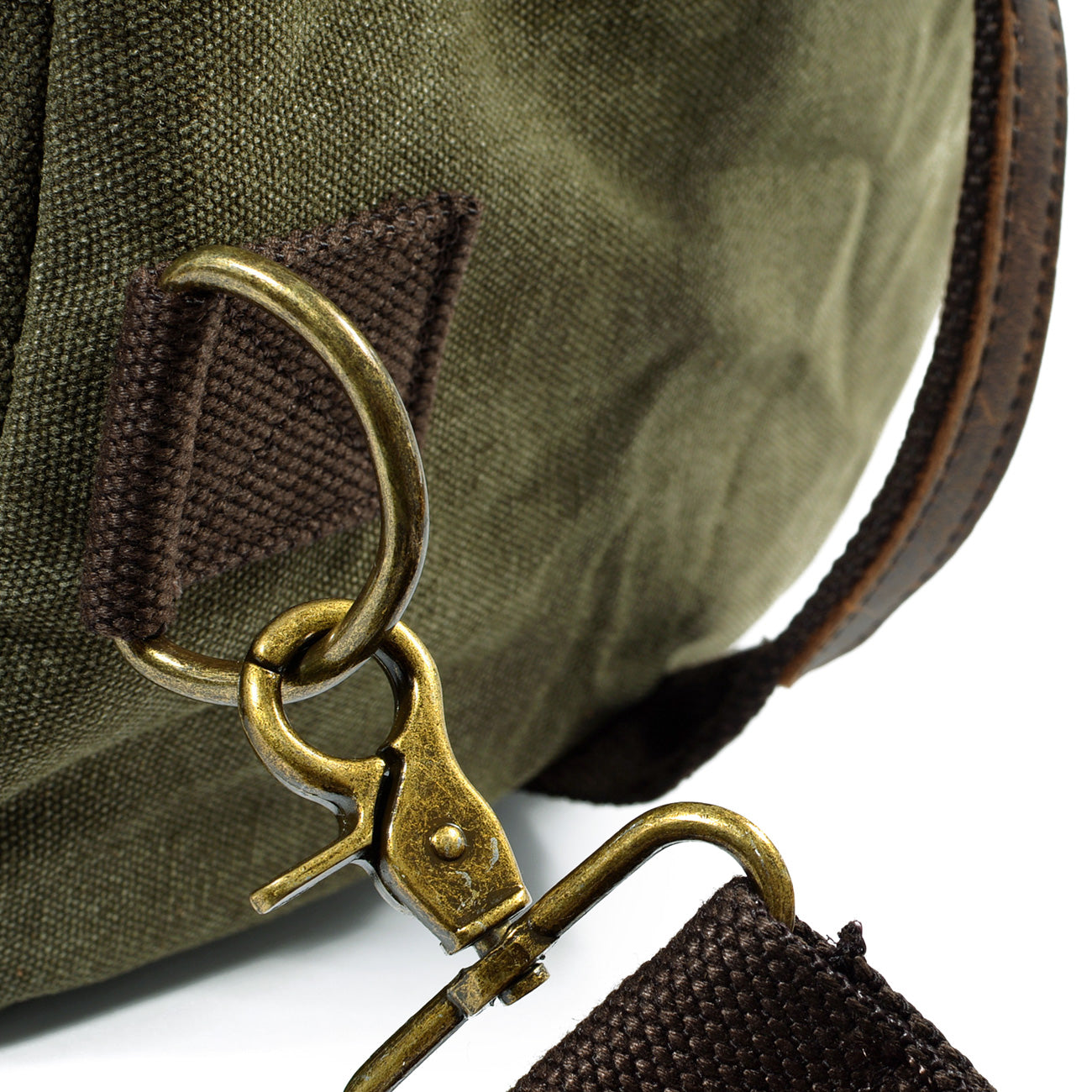 Wochenendtasche Herren – Vintage Reisetasche aus Canvas & Leder