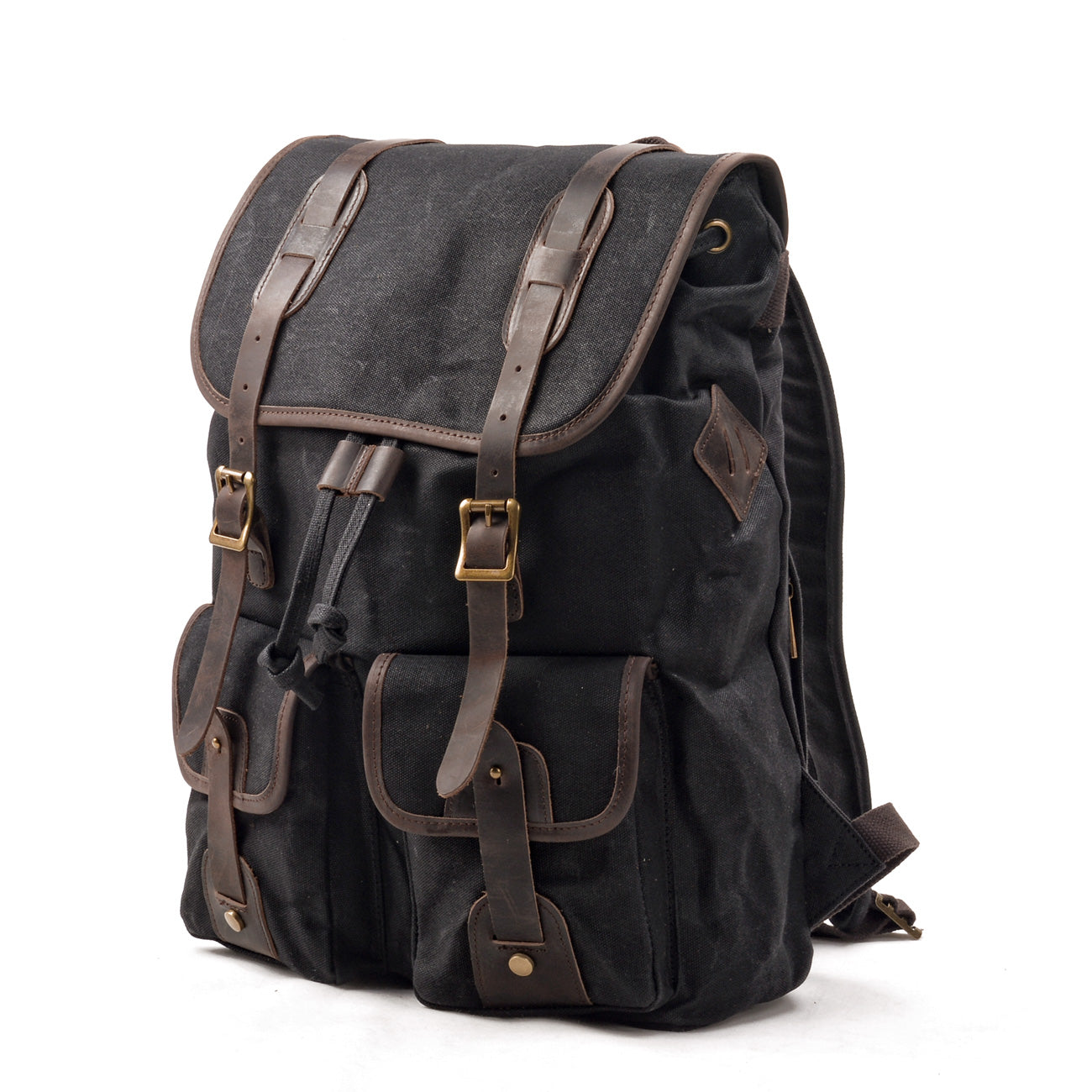 Canvas Tasche – Vintage Reiserucksack mit Laptopfach für Alltag & Reise