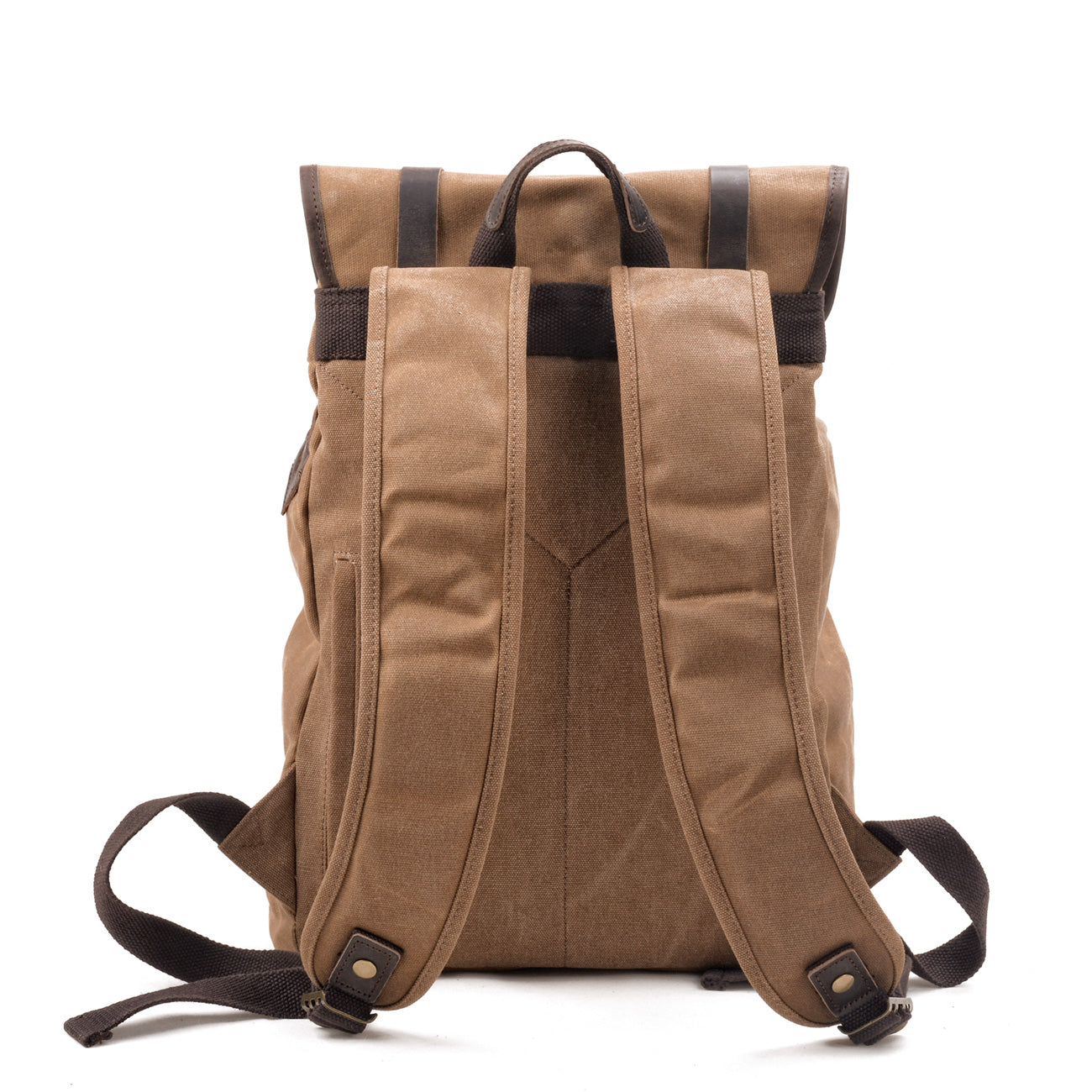 Canvas Tasche – Vintage Reiserucksack mit Laptopfach für Alltag & Reise