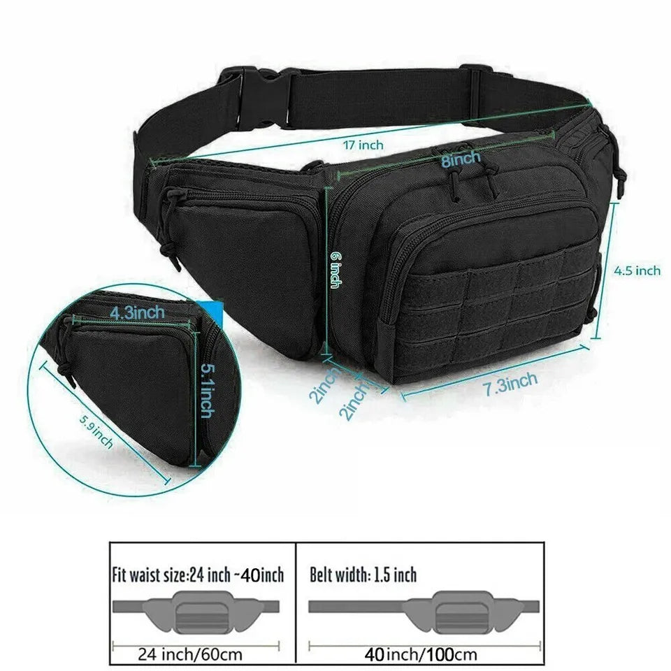 Taktische Gürteltasche – Robust, Vielseitig & Komfortabel