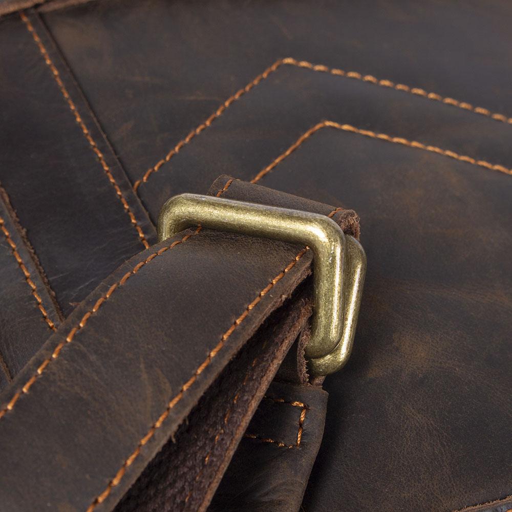 Tasche aus Leder – Vintage Laptoprucksack für Alltag & Reise