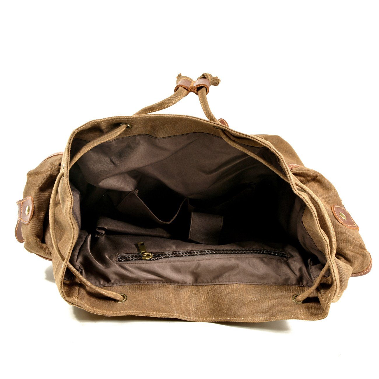 Vintage Canvas Rucksack für Damen & Herren – 30L Wanderrucksack