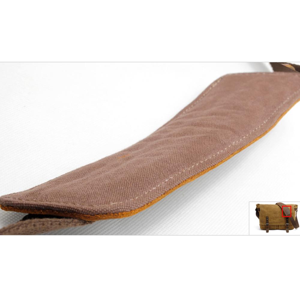 Vintage-Messenger aus gewachstem Canvas & Leder 12.5L, Magnetverschluss, gepolstertes Fach & smarte Fächer – leicht, robust, ideal für Alltag & Reisen.
