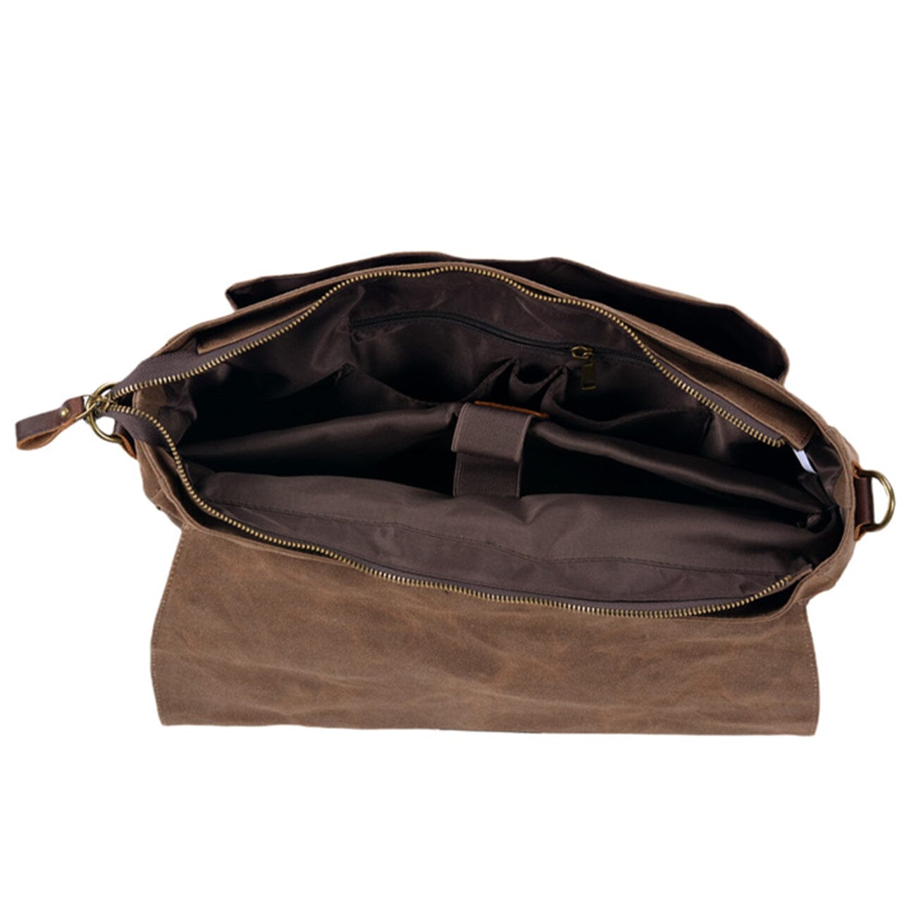 Umhängetasche Herren – Robuste Messenger Bag aus Canvas & Leder