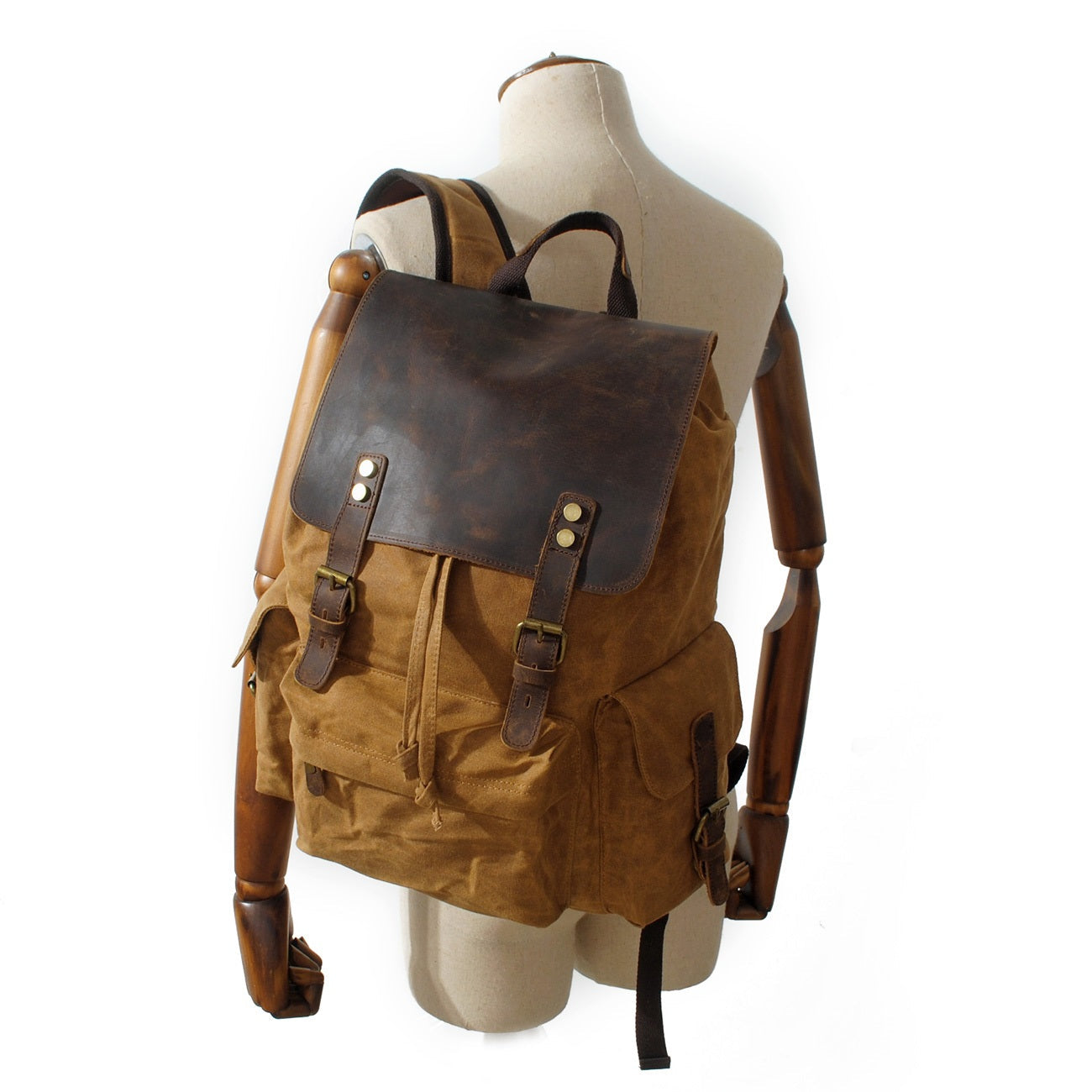 Robuster Canvas Rucksack für Alltag & Abenteuer – 27L