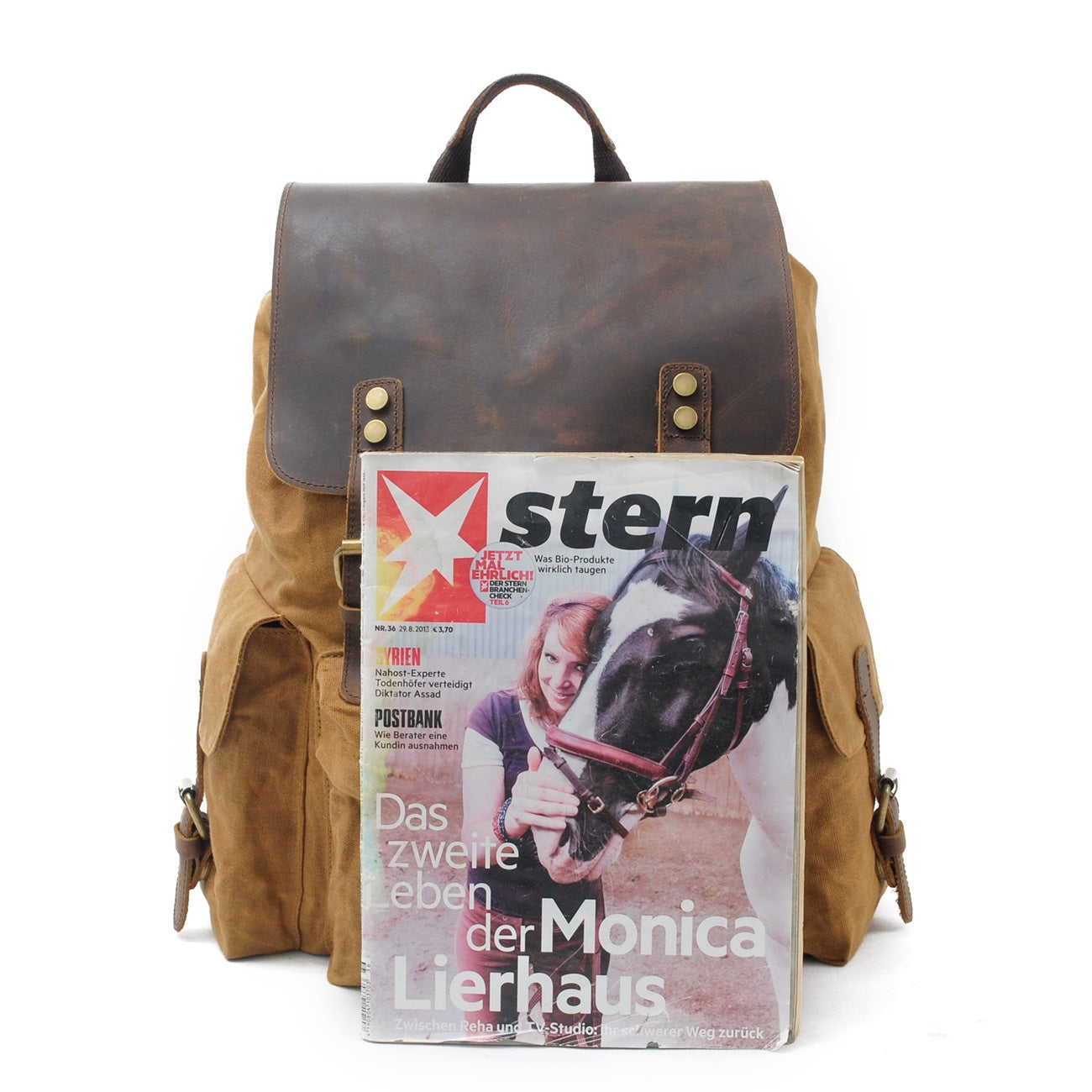 Robuster Canvas Rucksack für Alltag & Abenteuer – 27L