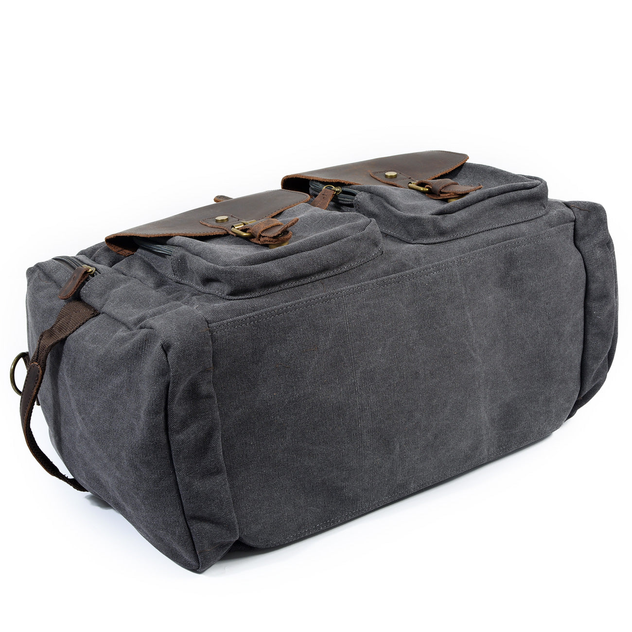 Wochenendtasche Herren – Vintage Reisetasche aus Canvas & Leder
