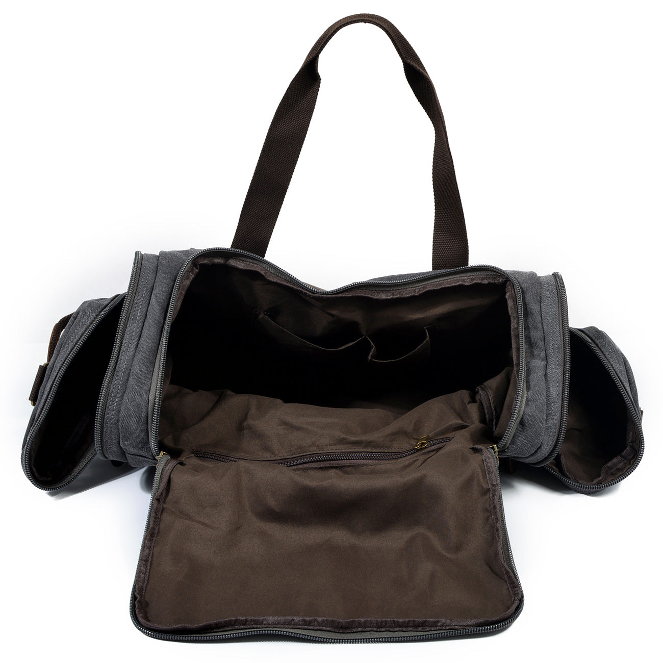 Wochenendtasche Herren – Vintage Reisetasche aus Canvas & Leder