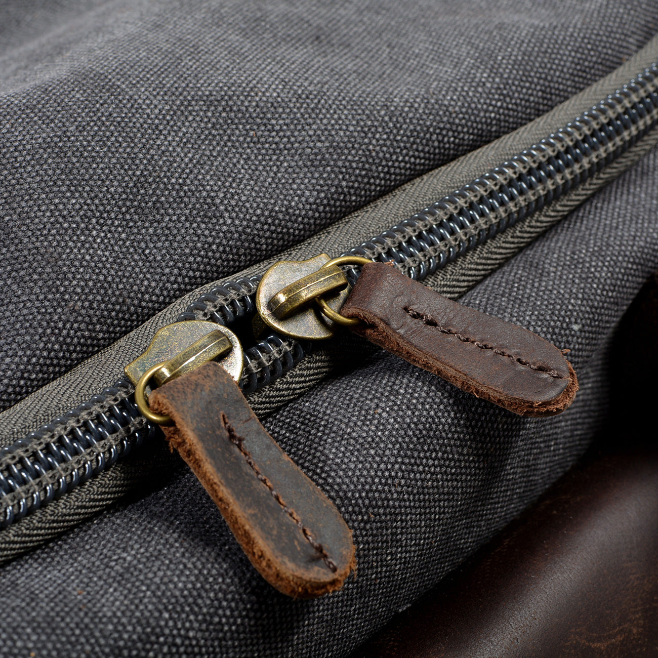 Wochenendtasche Herren – Vintage Reisetasche aus Canvas & Leder