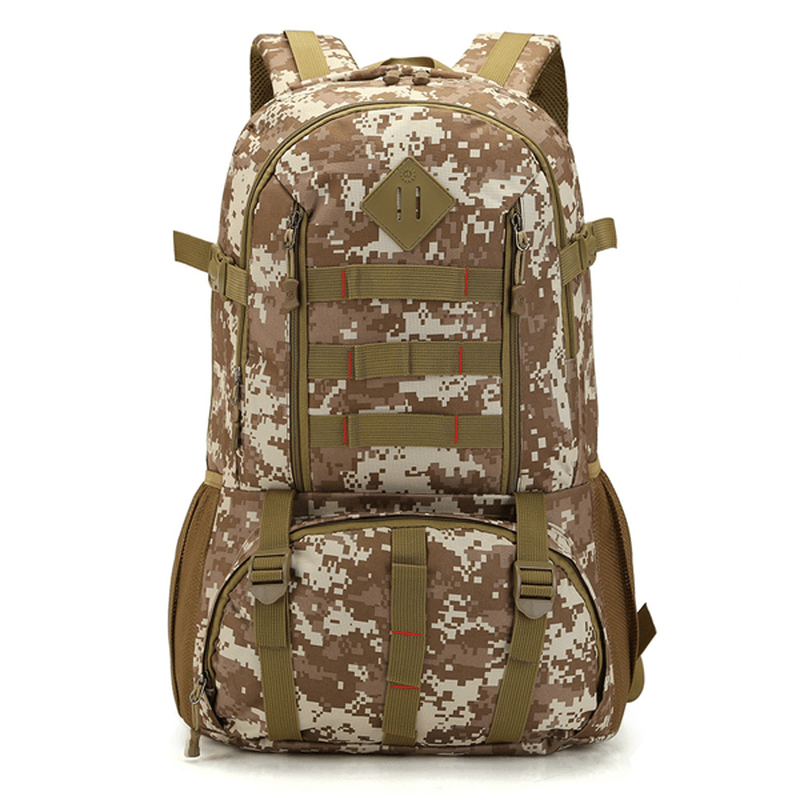 Wasserdichter Outdoor-Sportrucksack im Armeestil 50L – Nylon, 52×35×23