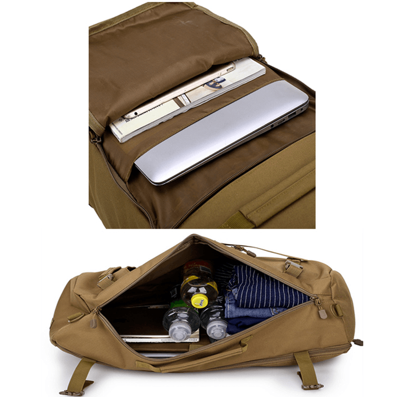 Multifunktionale wasserdichte 50L Armee-Reisetasche – robust & organisiert