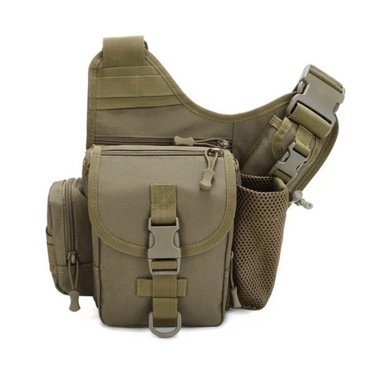 Robuste Umhängetasche klein für Herren – Outdoor & Alltag
