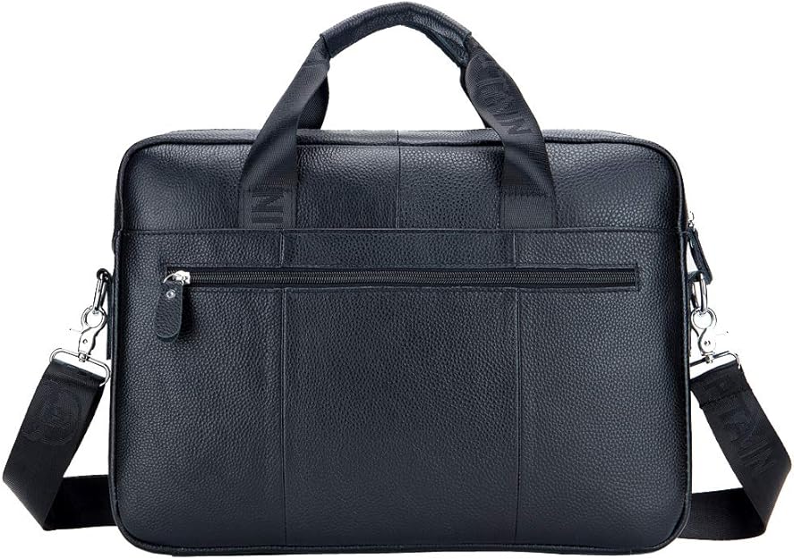 Clayton Leder Aktentasche – Klassische Businesstasche mit Laptopfach