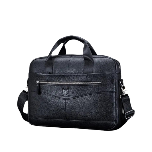 Clayton Leder Aktentasche – Klassische Businesstasche mit Laptopfach
