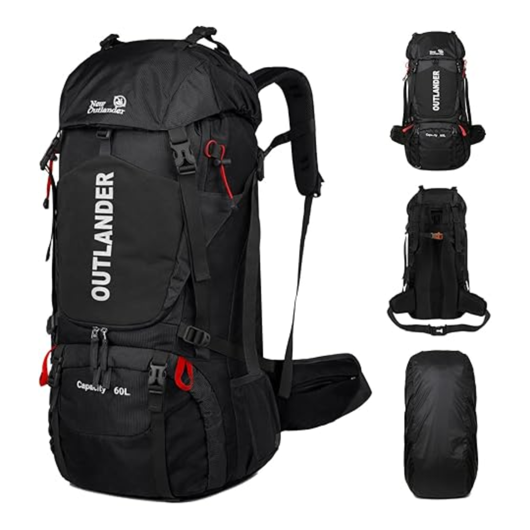 60L Trekkingrucksack – Wasserdichter Outdoor-Rucksack von RucksackKönig
