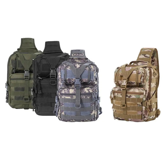 Taktische Crossbody Tasche Outdoor – Wasserdicht für Radfahren & Wandern 20L