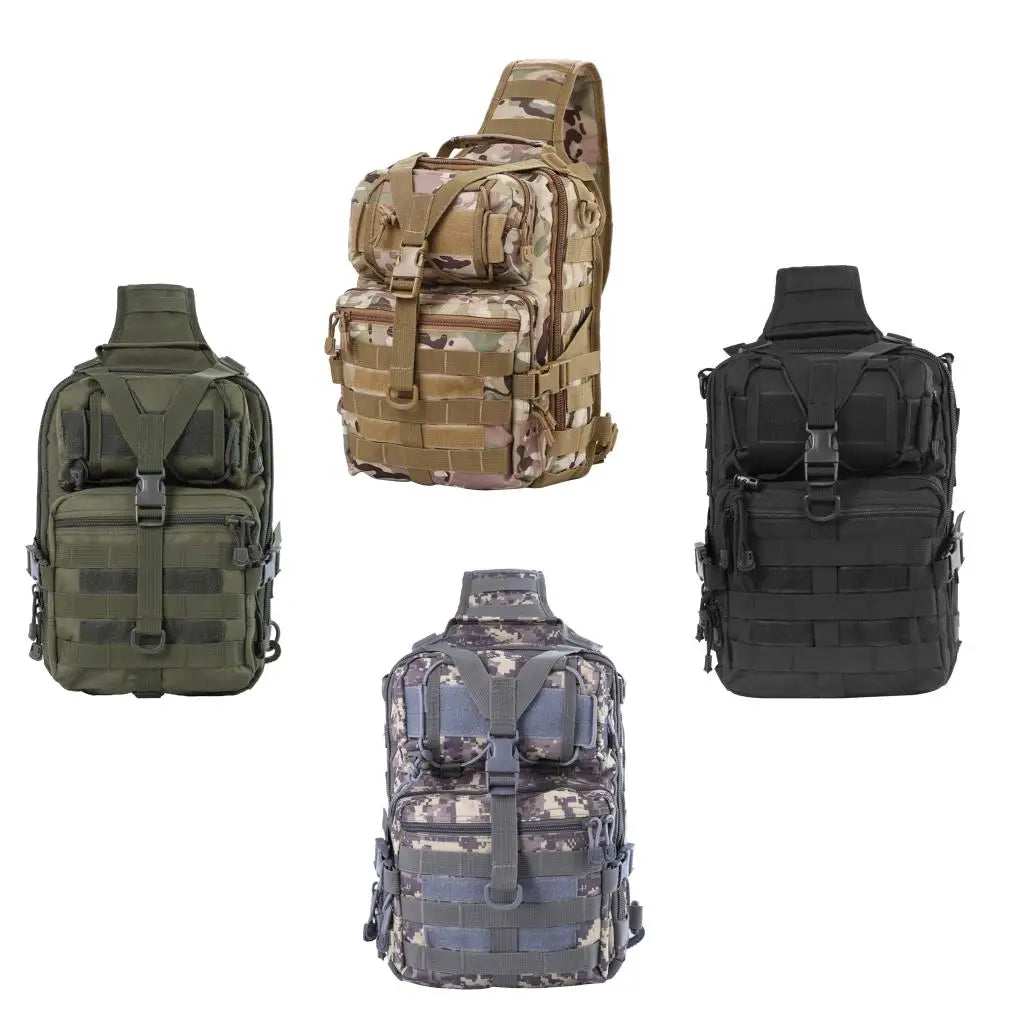 Taktische Crossbody Tasche Outdoor – Wasserdicht für Radfahren & Wandern 20L
