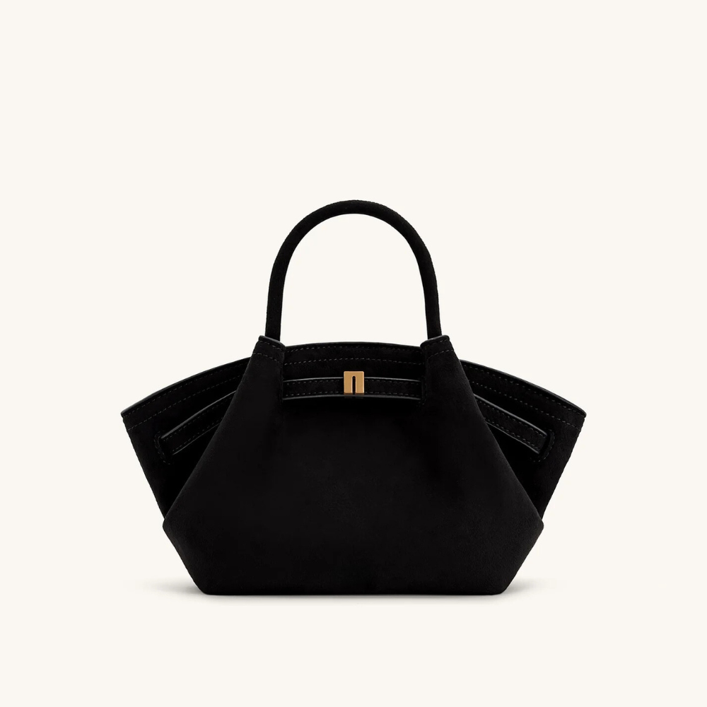 Mini Tote aus Veganem Wildleder – Elegant, Kompakt & Tierfreundlich