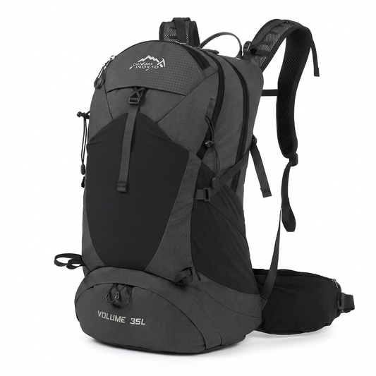 Bergsteigerrucksack 35 Liter – Regenhülle & Trinksystem-Option