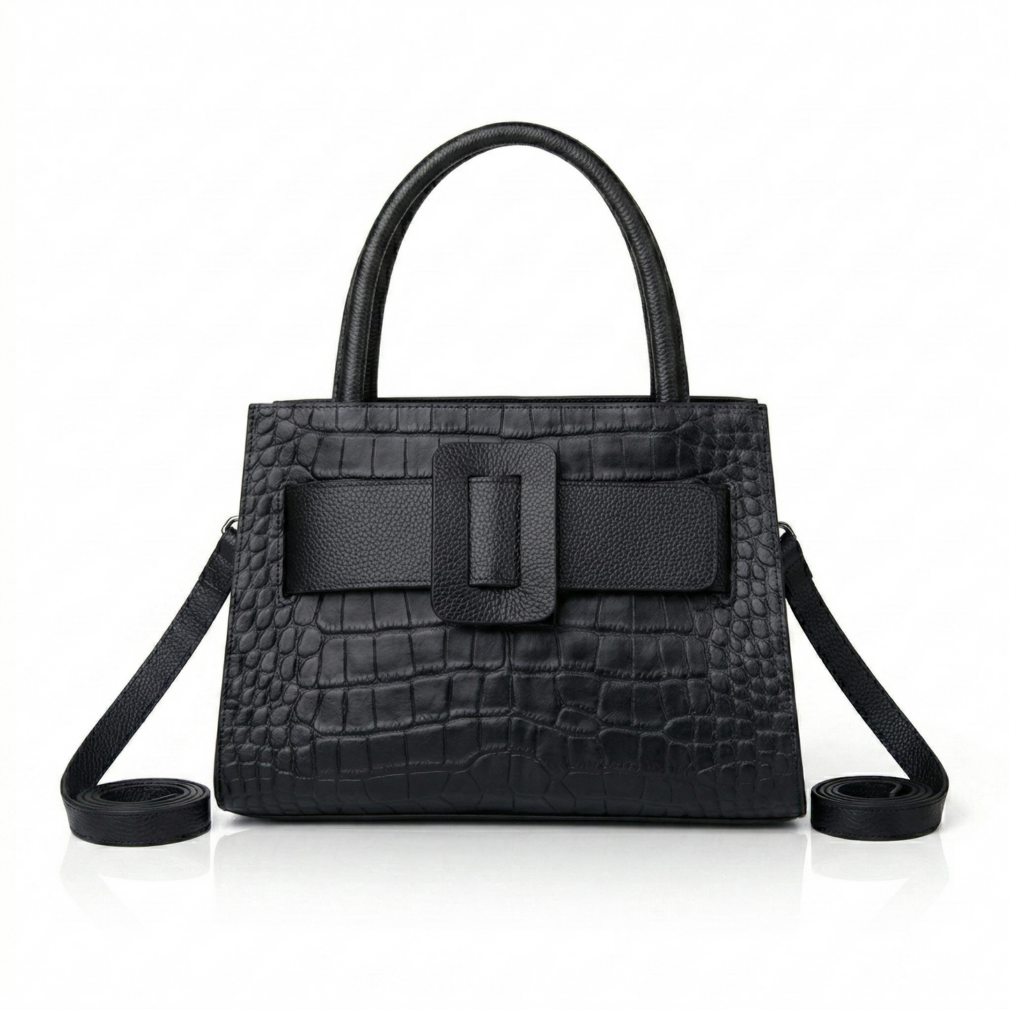 Luxuriöse Leder Schultertasche – Elegant & Vielseitig Kombinierbar