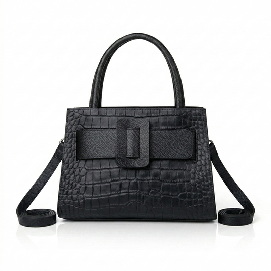 Luxuriöse Leder Schultertasche – Elegant & Vielseitig Kombinierbar