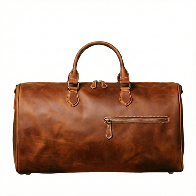 Weekender Leder Herren – Vintage Reisetasche aus Rindsleder 26L
