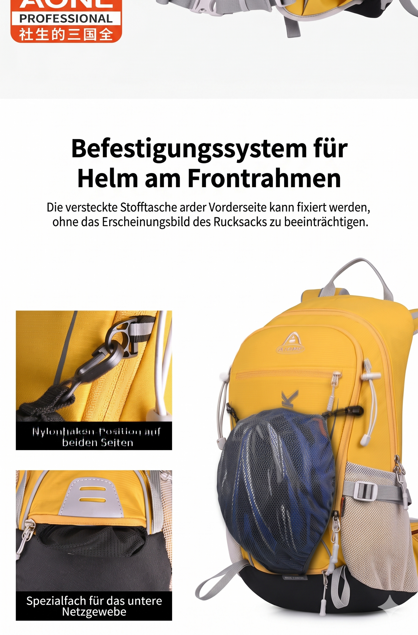 Wanderrucksack 25L wasserdicht – Leicht, atmungsaktiv & robust
