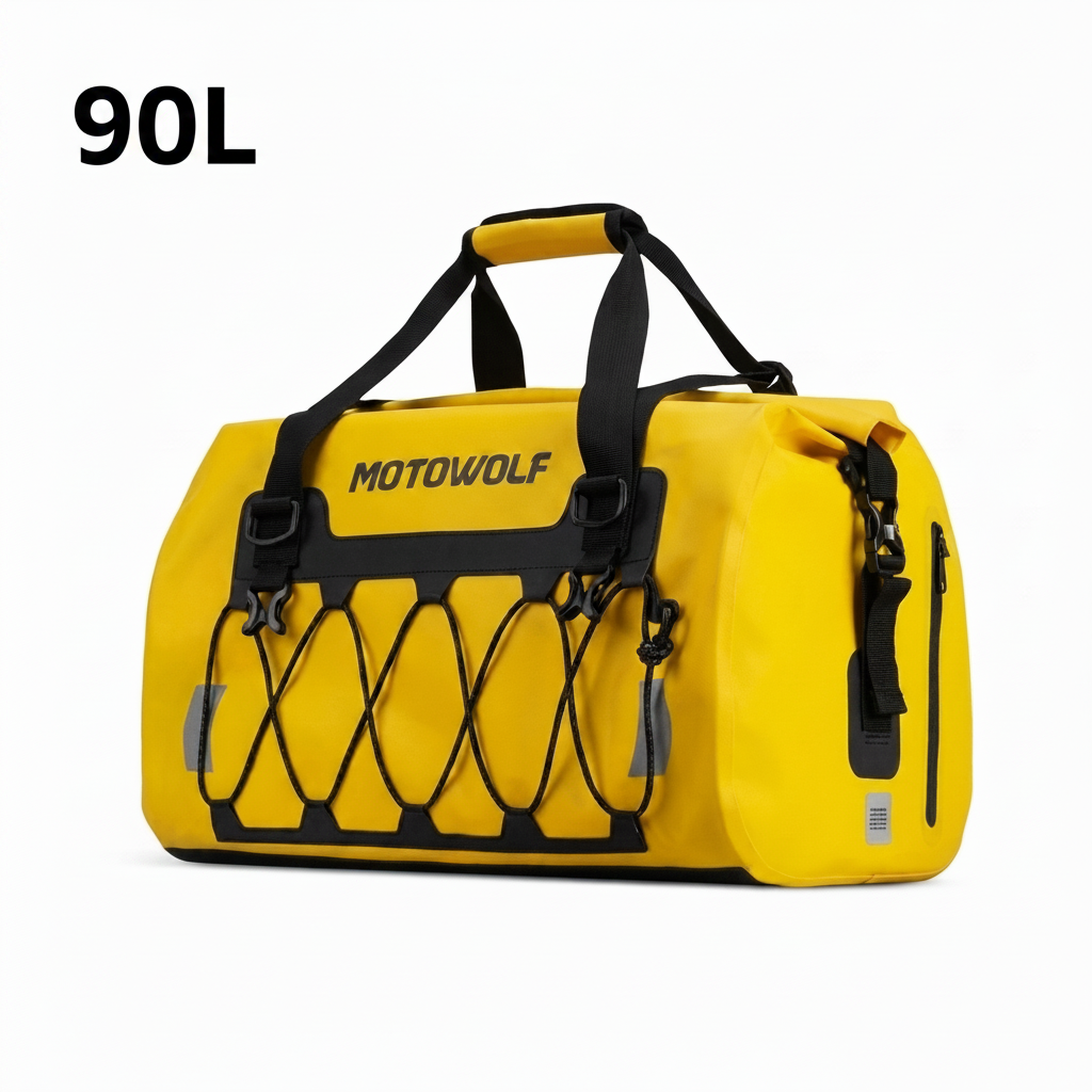 Motorradgepäcktasche wasserdicht – 40L/66L/90L Motorradhecktasche
