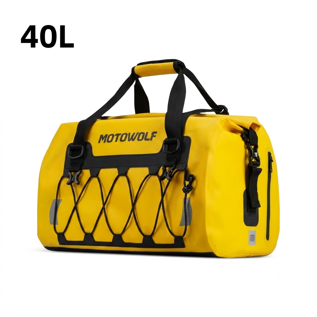 Motorradgepäcktasche wasserdicht – 40L/66L/90L Motorradhecktasche