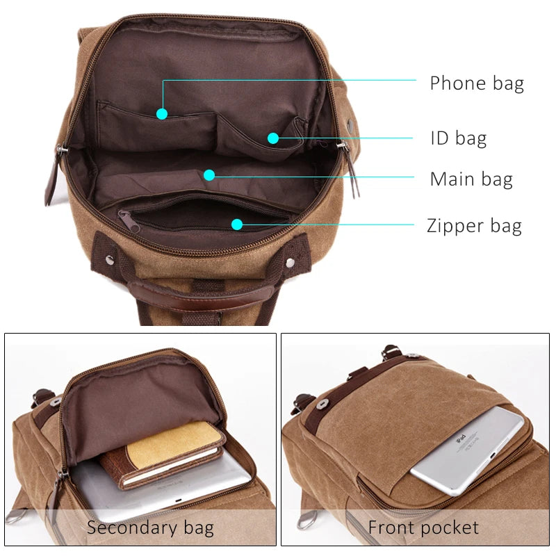 Canvas Schulrucksack Klassenheld 10 – Frisch, Robust & Stylisch