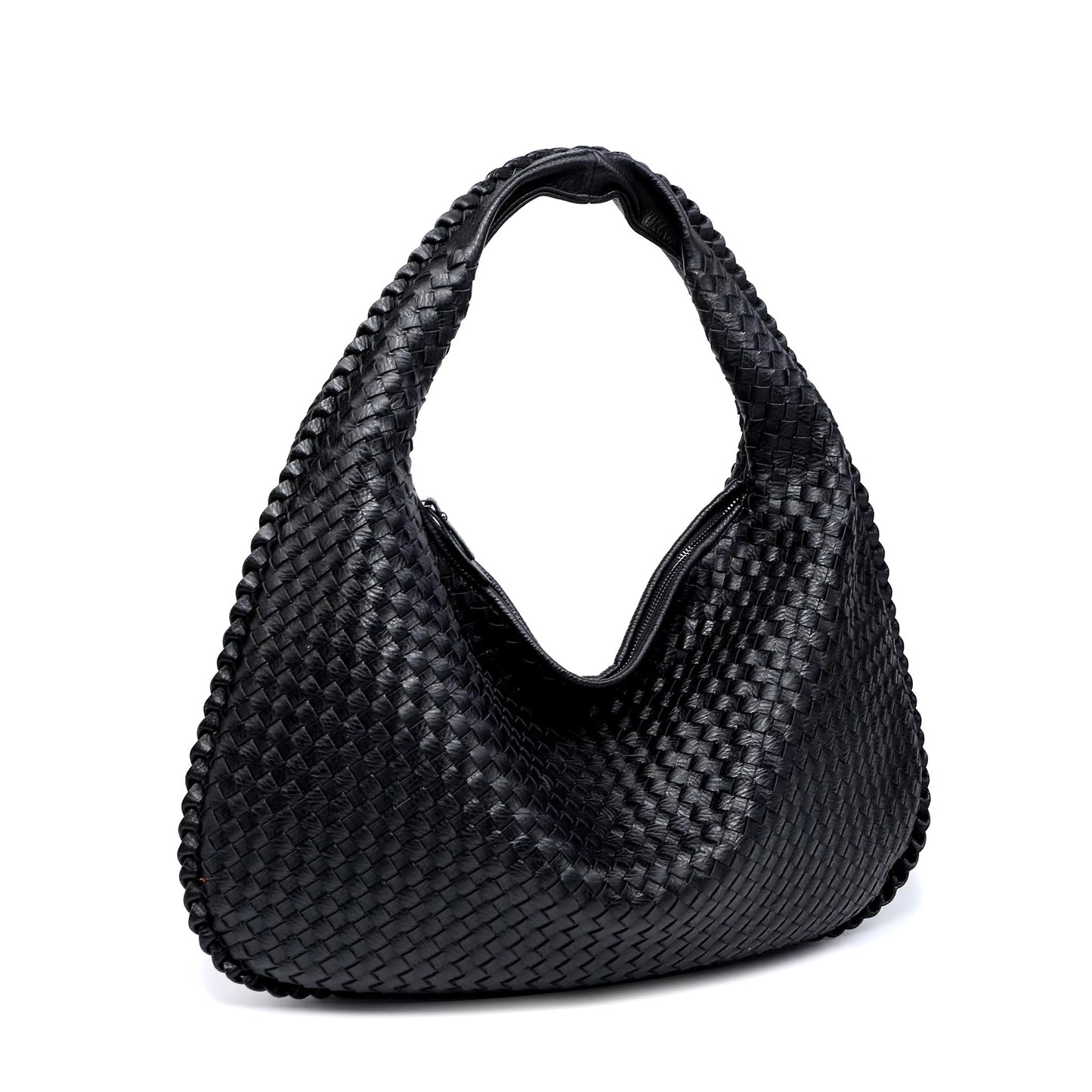 Geflochtene Leder Handtasche – Perfekt für Freizeit & Büro
