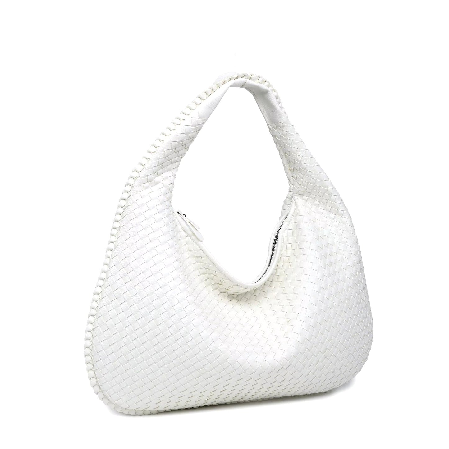 Geflochtene Leder Handtasche – Perfekt für Freizeit & Büro