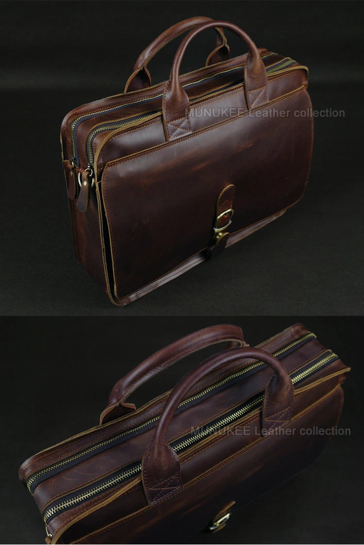 Aktentasche Leder Herren – Business & Laptop