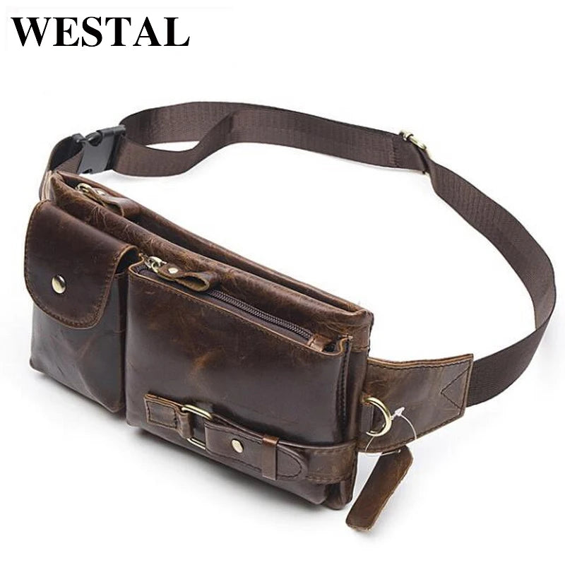 Leder-Gürteltasche Herren – kompakt & reisefreundlich