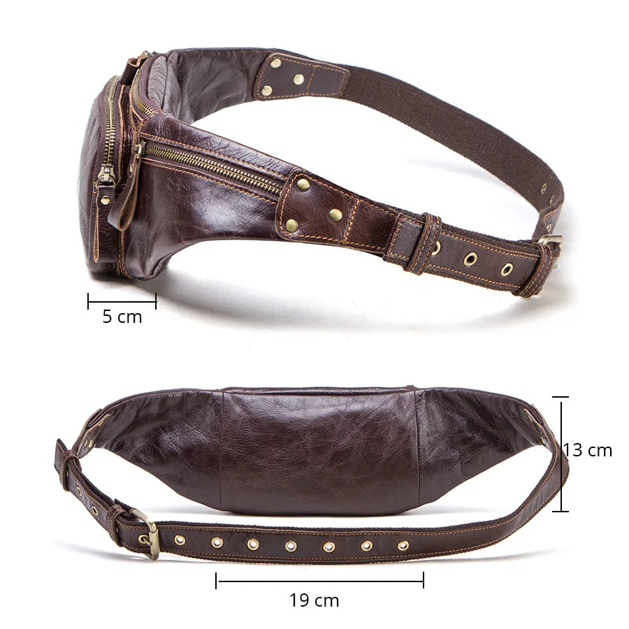 Gürteltasche Leder – Kompakt für Handy & Karten