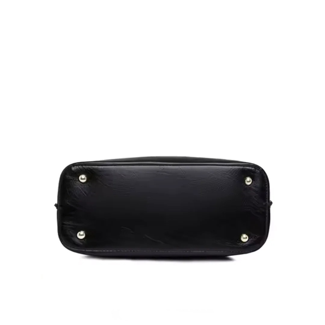 Premium-Handtasche aus veganem Leder 6L  – stilvoll, elegant & praktisch
