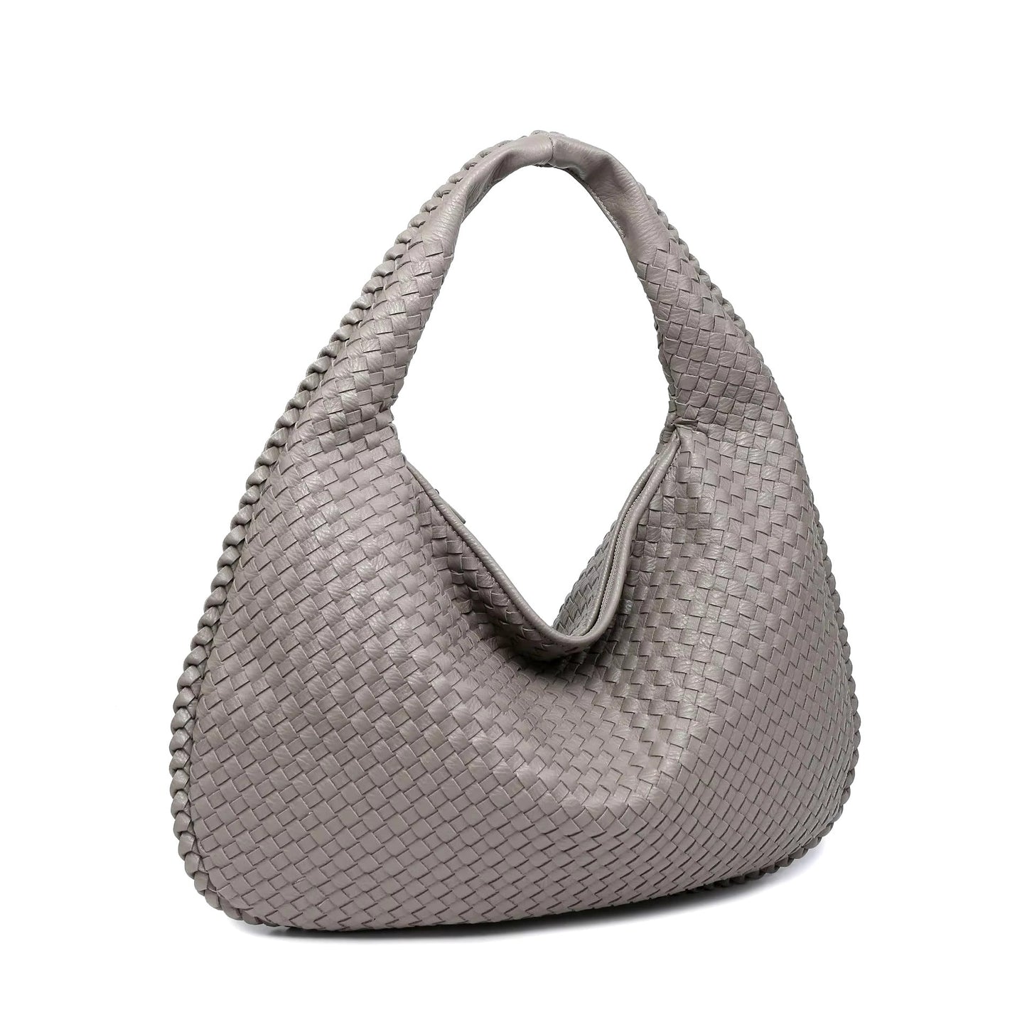 Geflochtene Leder Handtasche – Perfekt für Freizeit & Büro